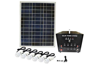 45W DC de los sistemas eléctricos solares de la rejilla, salida de 5V+12V DC