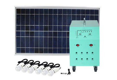 180W DC de los sistemas eléctricos solares de la rejilla para los hogares, regulador 12V/10A