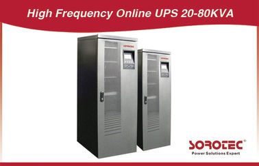 Tres fases 380V AC 20, 40, 80 KVA alta frecuencia UPS online con RS232, AS400, RS485
