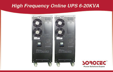 LCD 50Hz/60Hz UPS en línea de alta frecuencia 3KVA/2.1KW para la oficina