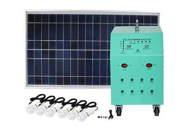 Portable elegante de 70W DC de los sistemas eléctricos solares de la rejilla para la lámpara de calle/la cámara