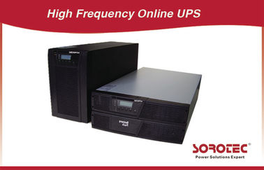 0,9 Estante en línea UPS aumentable RS232 50/60Hz de la salida para el VoIP