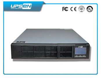 1 sistema de alimentación ininterrumpida 10KVA UPS en línea del ordenador de la fase con 19&quot; altura 2U/3U