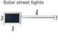 Luces de calle solares del microprocesador LED de Epistar con la batería recargable de 3.7V Li-Po