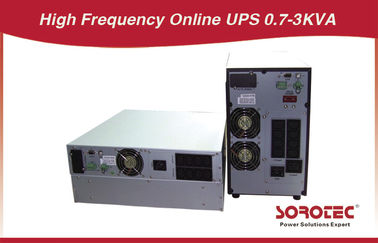 El estante de la opción del voltaje nominal monta UPS, UPS en línea de alta frecuencia 0,7 - 3KVA