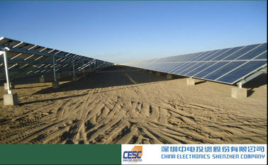 Generador solar híbrido alto del sistema eléctrico del almacenamiento 30KW de la eficacia para la fábrica usando