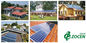 CA Tierra-montada 3.36KW de los sistemas eléctricos solares de la rejilla para las ubicaciones remotas