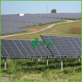 Estética de 15 MW de las plantas de energía solar con el soporte de aluminio