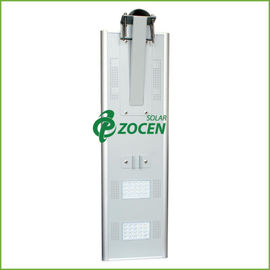 luces de calle del panel solar de la lámpara de 50W 12V LED, todas en una luz de calle accionada solar