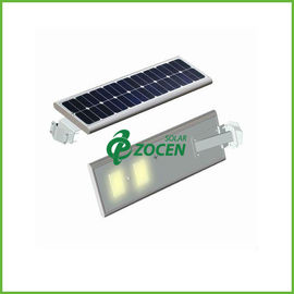 luces de calle del panel solar de la lámpara de 50W 12V LED, todas en una luz de calle accionada solar