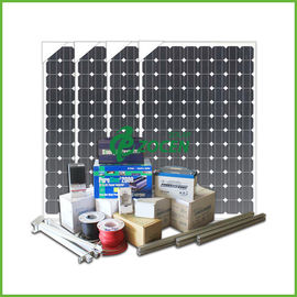 CA Tierra-montada 3.36KW de los sistemas eléctricos solares de la rejilla para las ubicaciones remotas