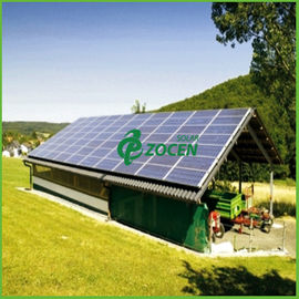 soporte de 220V 10KW solamente de los sistemas eléctricos solares de la rejilla sin red eléctrica
