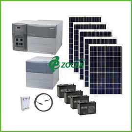 2000 rejillas del tejado de la echada del vatio/del tejado plano conectaron el sistema eléctrico solar 96V 400AH