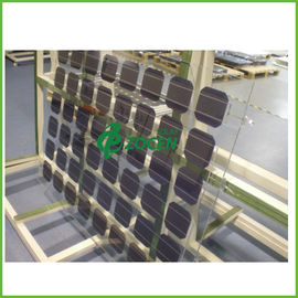 La eficacia alta laminó los paneles solares monocristalinos agudos 155W 36v del tejado