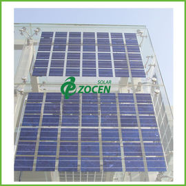 Sistema Solar para uso general montadas tejado del picovoltio del doble de la rejilla de cristal transparente del panel solar encendido -