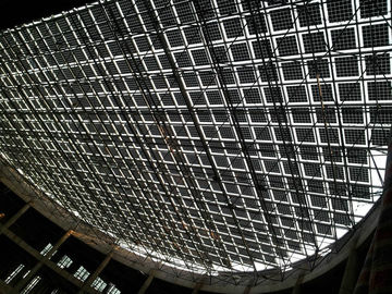 La aduana negra formó 1000VDC el panel solar de cristal doble grande 1000*1700m m