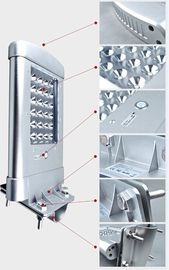 la altura 12W de los 6m calienta las luces de calle solares integradas al aire libre blancas de Bridgelux IP66 LED