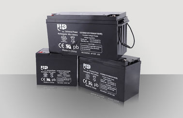 Batería de plomo 12V 150Ah del ciclo profundo trasero de UPS para el sistema eléctrico solar