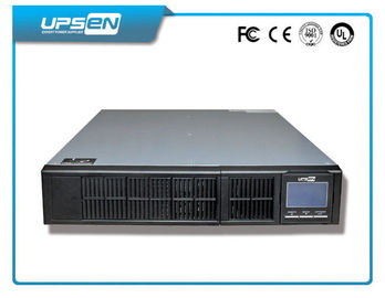 1 sistema de alimentación ininterrumpida 10KVA UPS en línea del ordenador de la fase con 19" altura 2U/3U