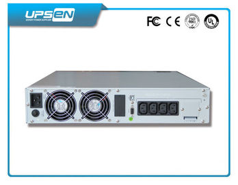 1 sistema de alimentación ininterrumpida 10KVA UPS en línea del ordenador de la fase con 19" altura 2U/3U