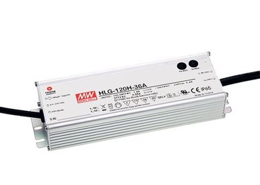 IP67 fuente de alimentación de los conductores LED de la iluminación del poder más elevado LED HLG-120H-36A