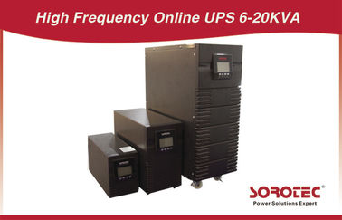 RS232 interfaz 1Phase 0,7 / salida 110V UPS 10KVA / 8000W con omitir la reparación conmutador