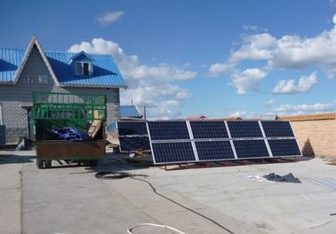 Casa del poder más elevado 5KW del sistema eléctrico solar de la rejilla para la iluminación al aire libre