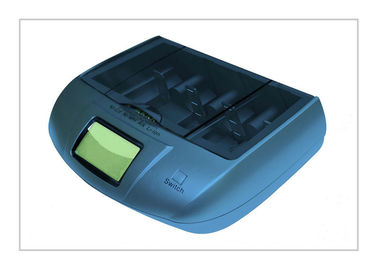 Cargador del acumulador alcalino del universal 110v DC/regenerador recargables azules de la batería