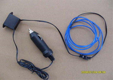 alambre electroluminiscente del EL de 4m m/de 5m m LED con el inversor de DC 12V para la puerta y la pared