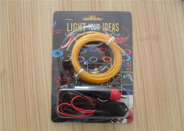 alambre electroluminiscente del EL de 4m m/de 5m m LED con el inversor de DC 12V para la puerta y la pared