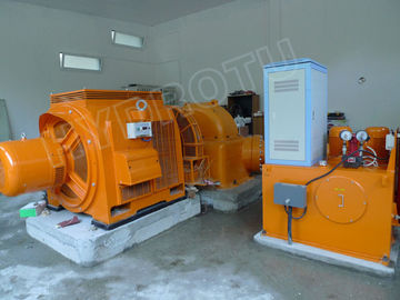 0.4KV, 6.3KV o 10.5KV, sistema hidroeléctrico síncrono trifásico de la excitación del generador de la CA para el proyecto de la hidroelectricidad