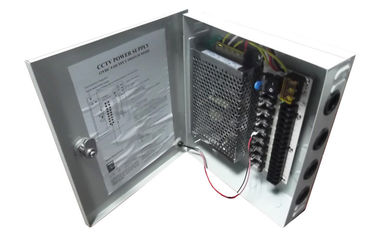 caja AC100 - 240V 240W de la fuente de alimentación del CCTV de 12V 20Amps con EN55022