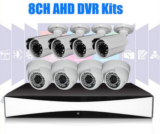 cámaras CCTV llenas de 1 megapíxel del equipo 1280 x 720 del CCTV DVR de 8Channel HD