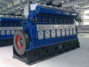 motor diesel de fuel eléctrico de 3 fases del combustible pesado de la central eléctrica de Genset de la estación 60MW