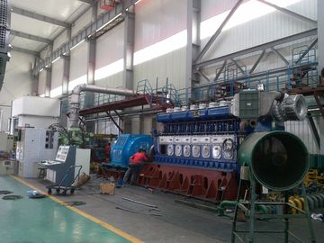 motor diesel de fuel eléctrico de 3 fases del combustible pesado de la central eléctrica de Genset de la estación 60MW