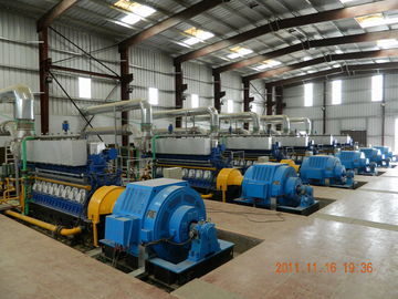 Generador diesel refrigerado por agua 11KV 750Rpm de la central eléctrica de Genset