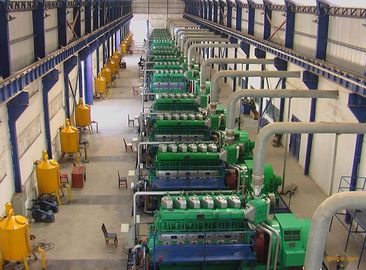 10 * central eléctrica de 2000kW 11kV Genset con el sistema de generación diesel insonoro