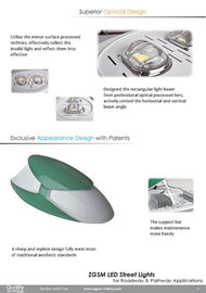 Ra blanco caliente 75, 240v 200v 110v de las luces de calle del poder más elevado LED del estacionamiento