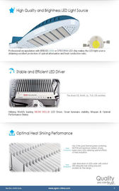 135W luces de calle del poder más elevado LED 60Hz, luces LED del camino del rendimiento energético