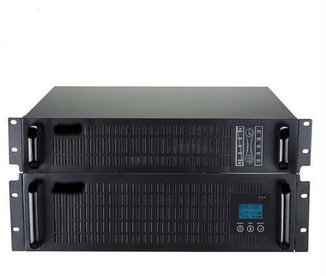La onda sinusoidal en línea de alta frecuencia del soporte de estante 3KVA sube el control de la CPU para la instrumentación